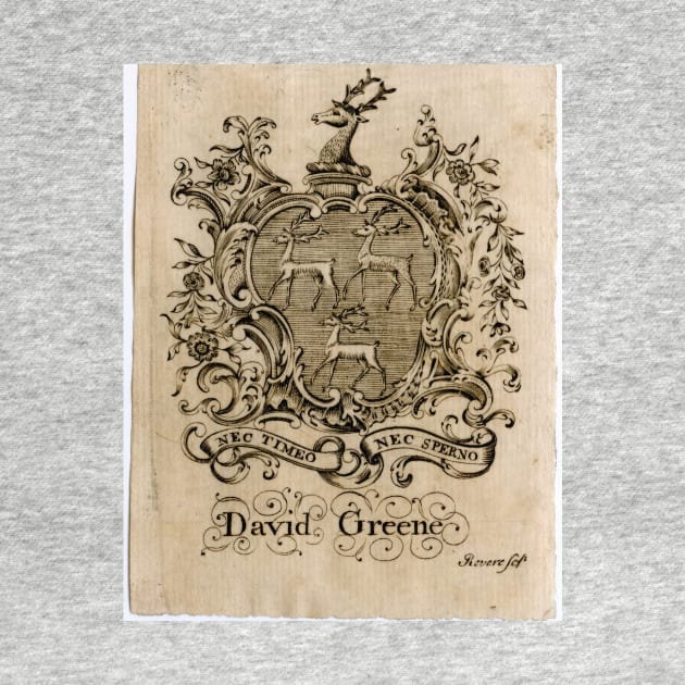 david greene bookplate - Paul Revere by Kollagio